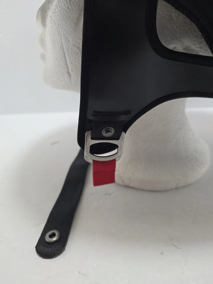 Medio casco de motocicleta estilo gorro Z1R CC PUNTO FMVSS NO. 218 Negro Talla XL.        Foto 4 de 4