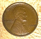 1909 VDB Lincoln Head Cent - F to VF