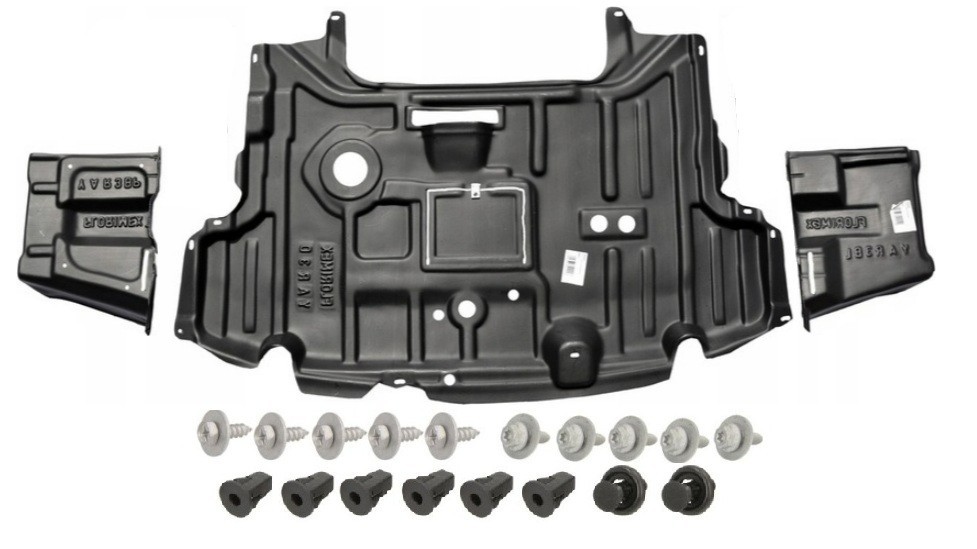 Cache sous moteur Toyota Yaris 3 pour éviter la corrosion du carter d'huile