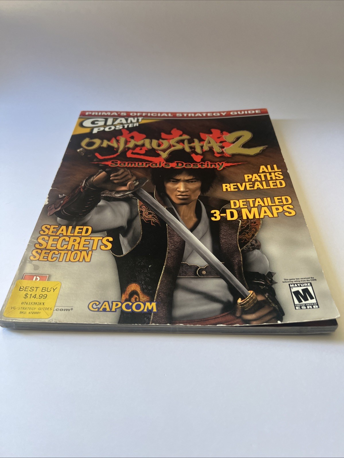 Onimusha 2 : Samurai's Destiny by Prima Temp Authors Staff (2002, Trade...
