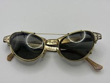 Art-Optical vintage cateye eyeglasses Good condition w original clip-on sunglass
