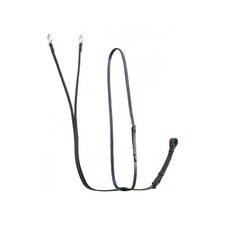 Jeffries Wembley English Running Martingale - Black / Havana - Pony Cob Full