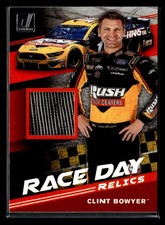 2020 Donruss #RD-BO Clint Bowyer tire patch card