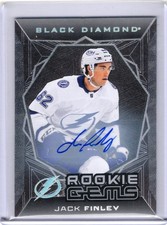 25-26 BLACK DIAMOND ROOKIE GEMS AUTO JACK FINLEY 22/199