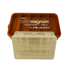 Plano Mini Tackle Boxes Lot of 2 Mini-Magnum Pocket Pak 3213 & Micro-Magnum 3414