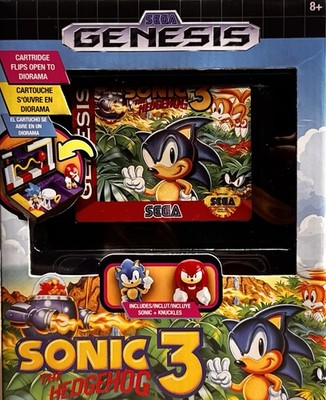 Sega Genesis Sonic The Hedgehog 3 Carnival Night Zone Mini Console Diorama!