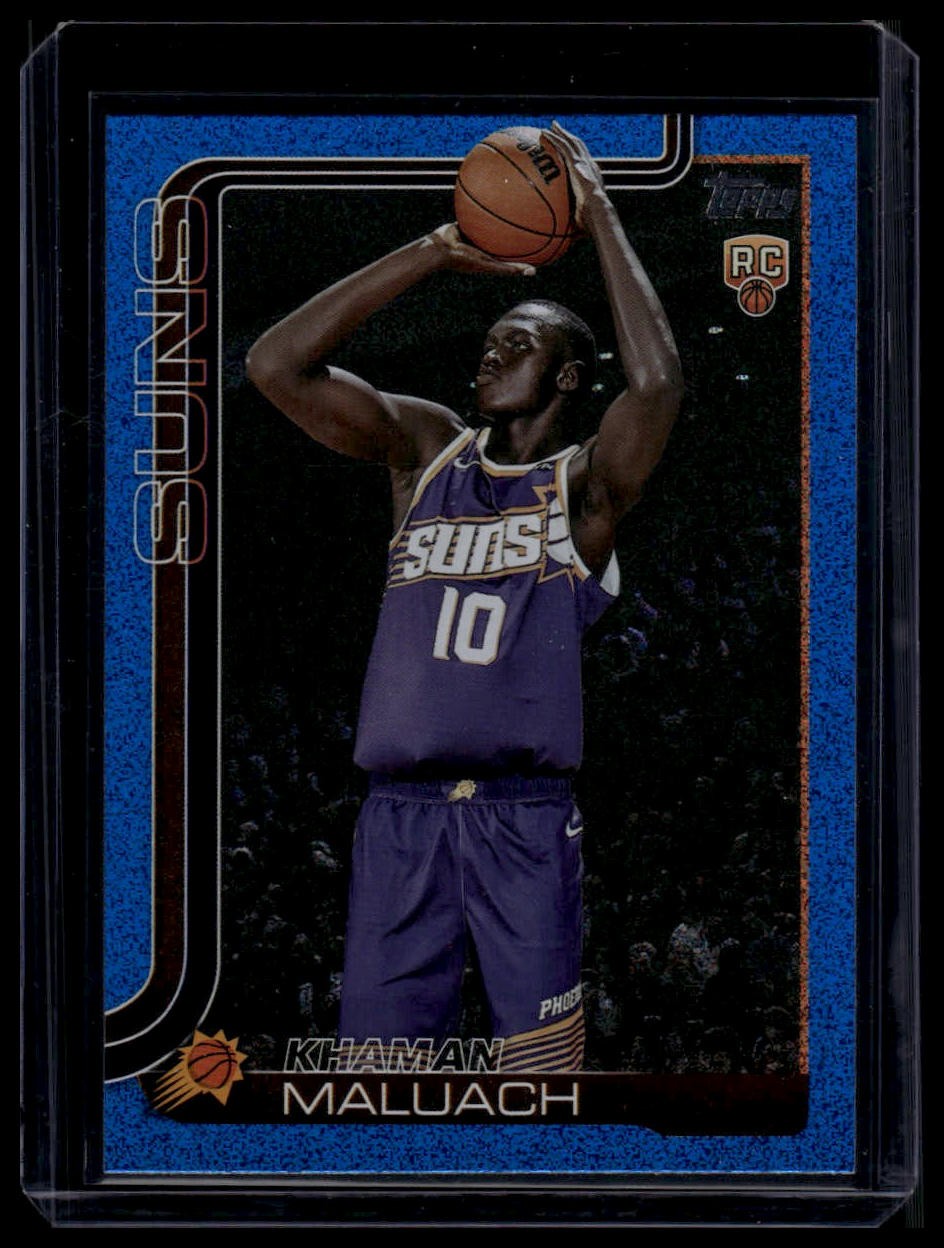 Rookie 2025-26 Topps #210 Khaman Maluach Sandglitter Blue SSP