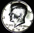1977-D -Kennedy Half GEM-BU BETTER DATE X2