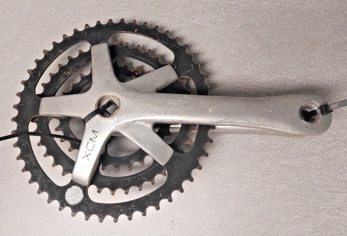 Campagnolo Centaur MTB / ATB Kurbeln, inkl. Kettenblätter, 26/38/50, 175mm, NOS