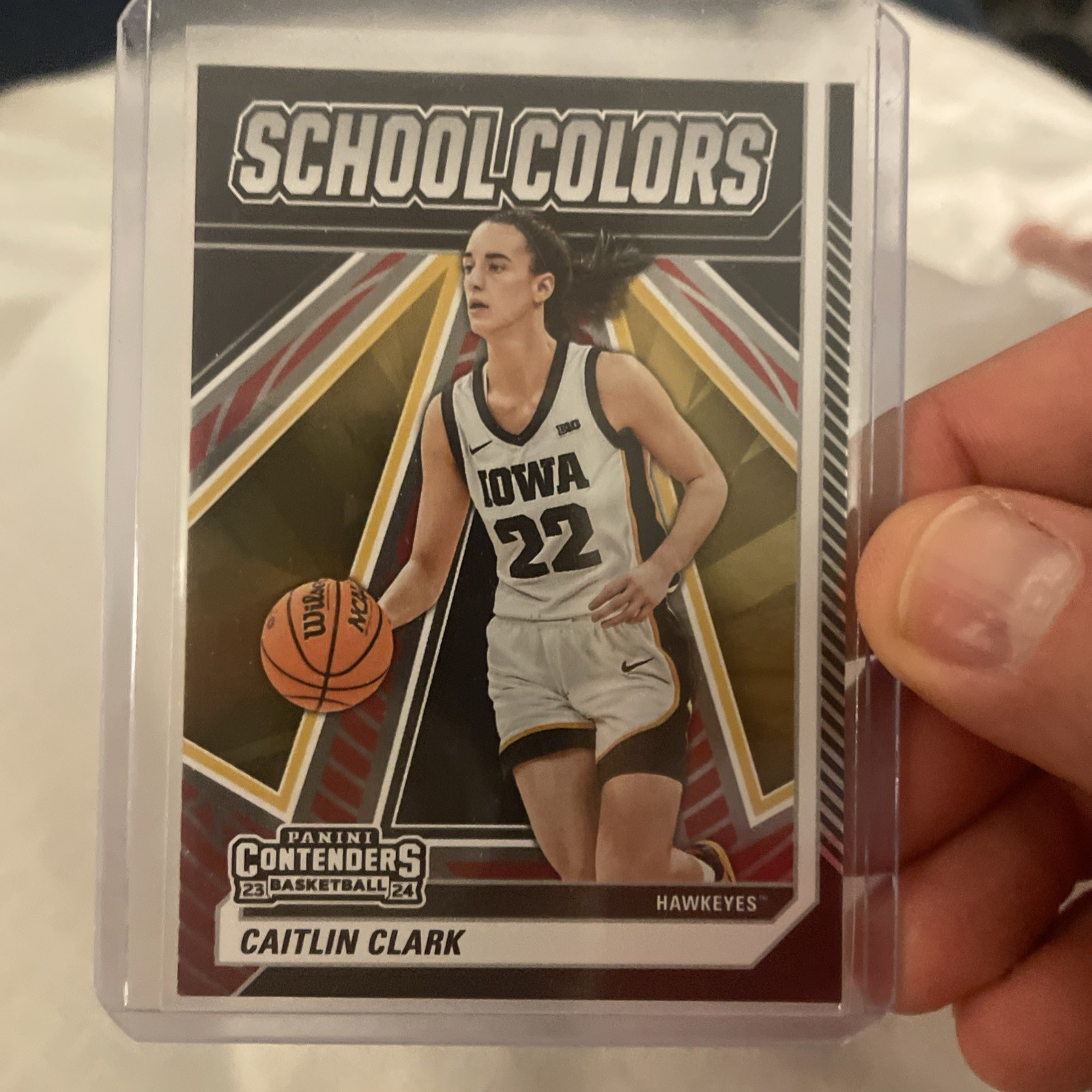 2024 Panini Caitlin Clark NIL Collection School Colors #SC2 Target Red🔥📈