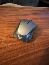 Logitech M317 Wireless Mouse Black/Grey, Optical, 2.4GHz, PC/Mac Compatible