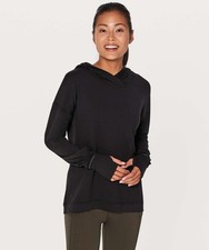 Lululemon Extra Mile Black Hoodie- Size 12