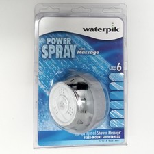 Waterpik SM620 6 Function Massage Shower Head...