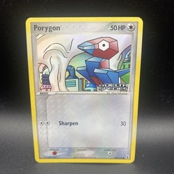 Porygon 80/113 EX Delta Species Reverse Holo Stamped