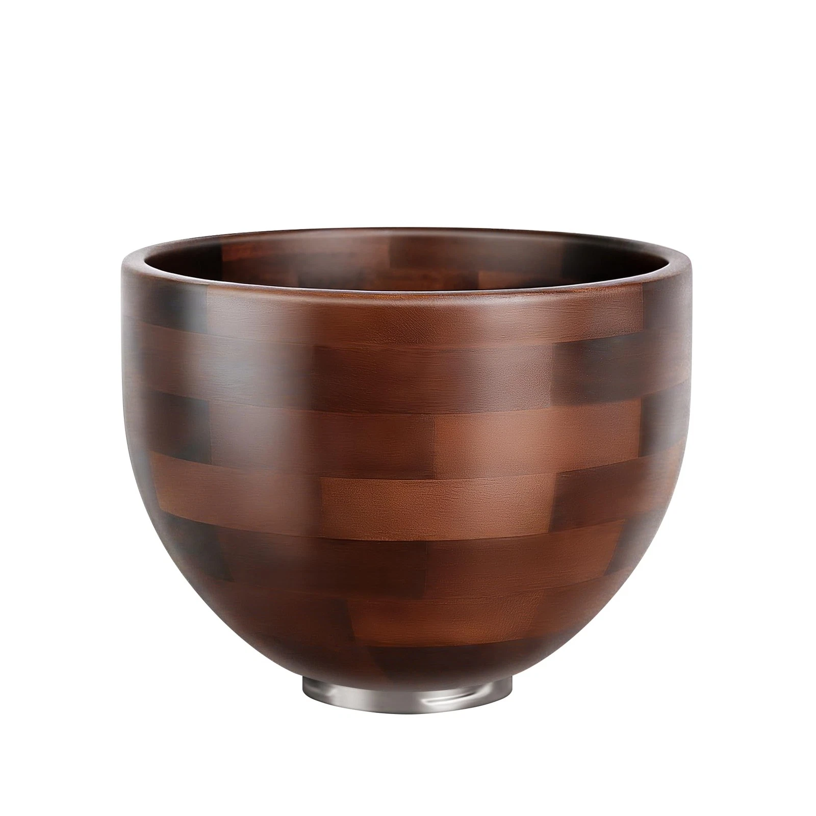 Premium Wood Mixing Bowl, with 4.5 & 5 QT KitchenAid Tilt-Head Stand Mixer. N...