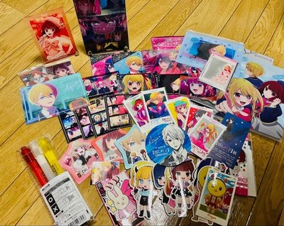 Oshi no Ko Merchandise Lot - Acrylic Stands, Stickers, Charms & More