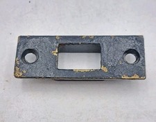 Antique Door Bolt Slide Keeper Catch Strike Vintage Cast Iron Door Hardware