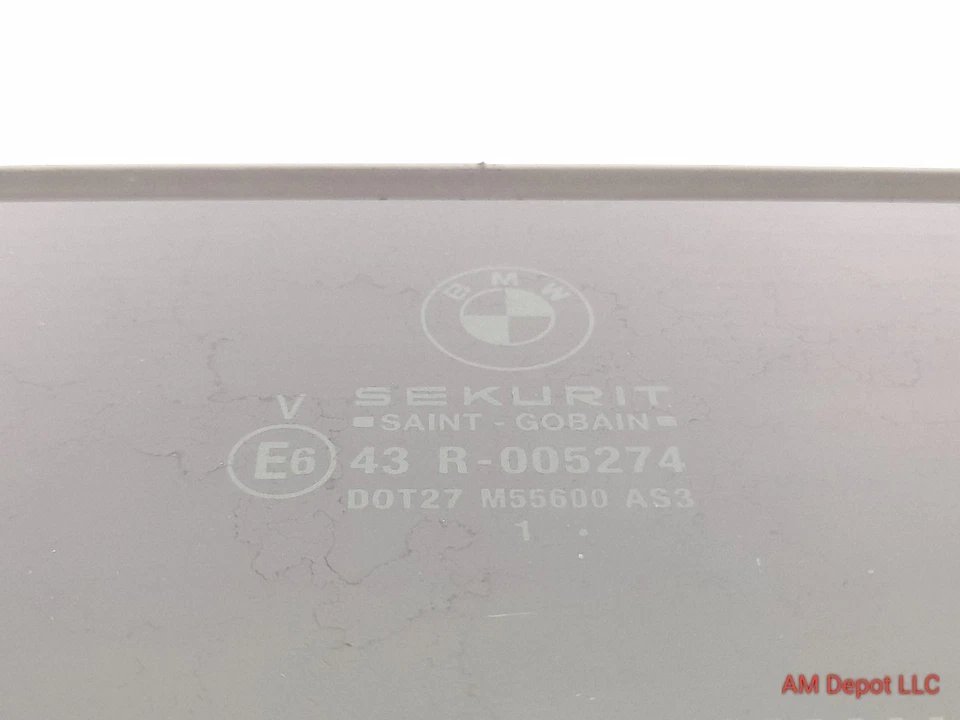 2002 BMW 330xi 330i 325i 325xi E46 Sedan Sun Roof Glass Panel Moonroof 8217999 - Image 2 of 3