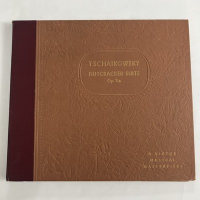 NUTCRACKER SUITE OP.71a TSCHAIKOWSKY VICTOR DM 265 (3) 12'' 78 RPM SET Red Label