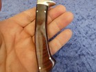 CUSTOM BENCHMADE ADAM SMITH FIXED BLADE KNIFE W/ DESERT IRONWOOD SCALES & SHEATH — photo 7