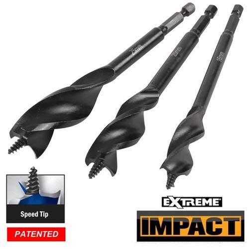 DeWalt DT7943 Extreme Flat Wood Spade Bit Set 8 Piece & 3 Piece Set Auger Bit - Picture 7 of 12