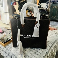 Michael Kors Mirella Women's Tote Bag Large - Vanilla