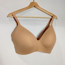 Knix Wingwoman Countour Bra Wireless Wirefree Tan Beige San 6 32 34 F E DDD
