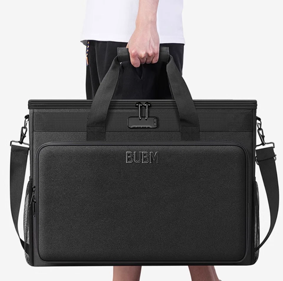 BUBM Monitor bag Padded LCD TV Screen Bag 25" 27" 32" LOCK - Image 2 of 4