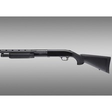 Hogue Mossberg 500 12 Gauge Overmolded Stock with Forend Kit Black Polymer 05012