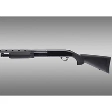 Hogue Mossberg 500 12 Gauge Overmolded Stock with Forend Kit Black Polymer 05012
