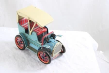 Vintage Modern Toys Japan Tin Litho Friction Jalopy with Noise Maker