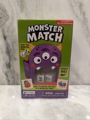 Exploding Kittens Games Monster Match Race To Match The Dice Game NEW