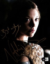 Natalie Dormer Game of Thrones Signed 8x10 Photo Beckett Authenticated
