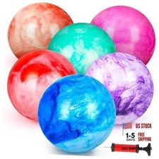 Inflatable Playground Balls - 8.7 Inches Kickball Dodge Ball - Medium Size