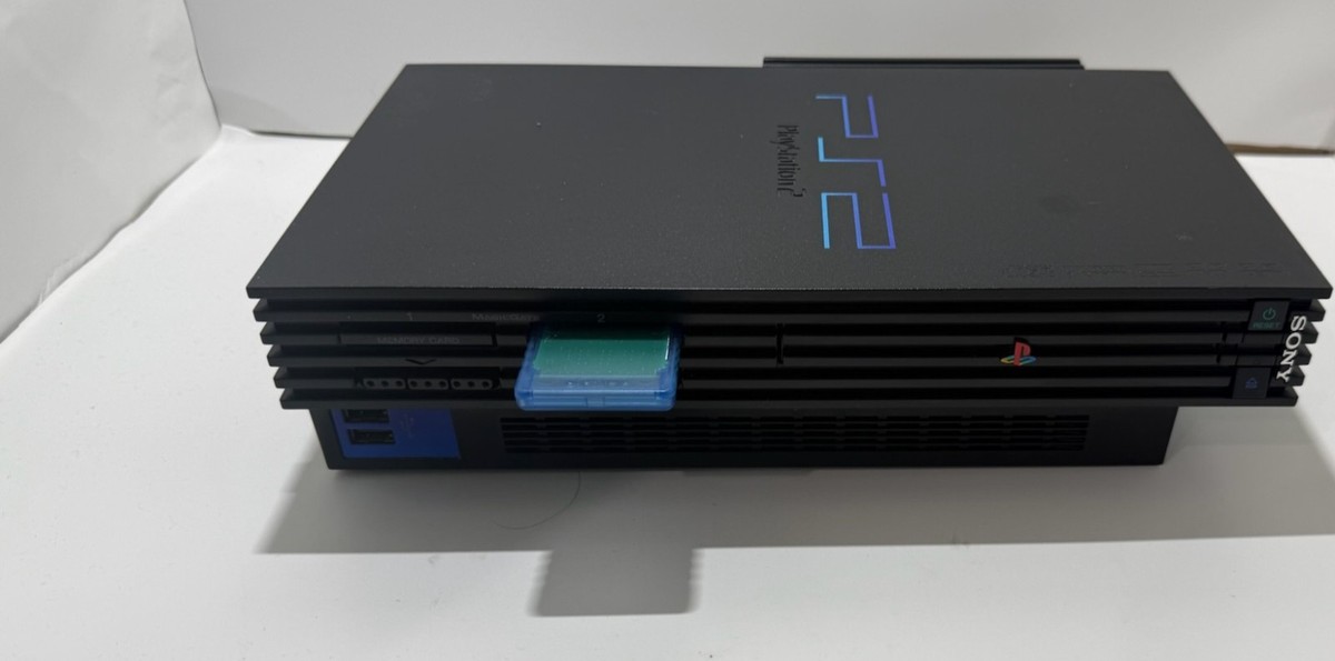 Sony PlayStation 2 PS2 Fat Console (SCPH-50001/N) w/ AV & Power