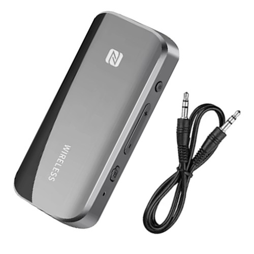 Bluetooth 5.0 Aux Adapter Dongle NFC TF Card PC Speaker Car Kit U8V22877 - Photo 5/6