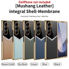 1x PU Leather Cover Case Built with Screen Protector its Samsung Galaxy Z Fold 6