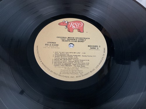 Sgt. Pepper’s Lonely Hearts Club Band Soundtrack Double Vinyl Lp With Poster - Picture 16 of 24