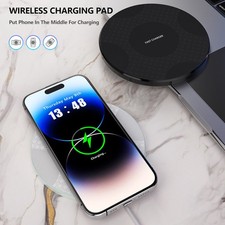 wireless charger pad,fast charging station for iphone 17/16/15/14/13/12 series