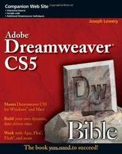 Adobe Dreamweaver CS5 Paperback Joseph W. Lowery