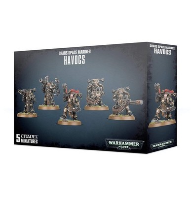 Games Workshop - Warhammer 40,000 - Chaos Space Marines Havocs Multicolor