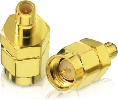 DAB Antenna SMA Adapter SMA Male to SMB Female 2 Pieces Compatible with Car