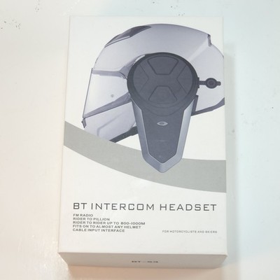 BT-S3 Motorcycle Intercom Blue-tooth Interphone Helmet Headset