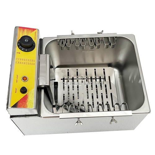 Máquina Freidora Eléctrica Maíz Perro 60~200°C Freidora Maíz 12L - Imagen 10 de 20