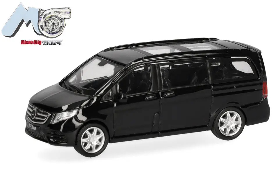 HERPA Mercedes-Benz Classe V noire HO 1/87 voiture miniature de collection 87MC000075