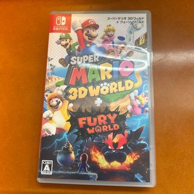 SW Nintendo Switch Super Mario 3D World Fury World Japanese Video Game Japan