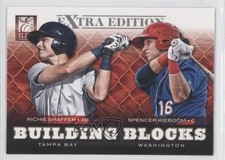 2012 Elite Extra Edition Building Blocks Dual Richie Shaffer Spencer Kieboom 0c2