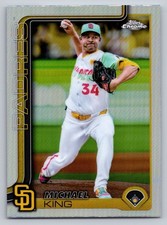 2025 Topps Chrome #35 Michael King Refractors