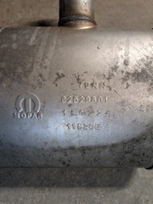 GENUINE Mopar Jeep Wrangler JL 2.0L Rear Exhaust Back Box 2018-onwards New