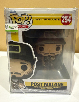 Funko Pop! Rocks Post Malone #254 Pop! Vinyl Figure with Protector